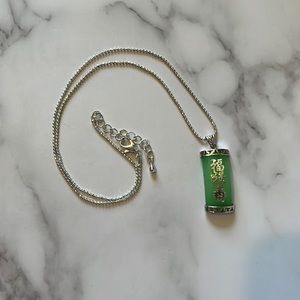 Jade necklace!